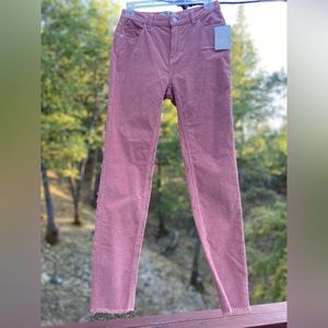 $5👖 Free People Corduroy Ankle Pants with flaws